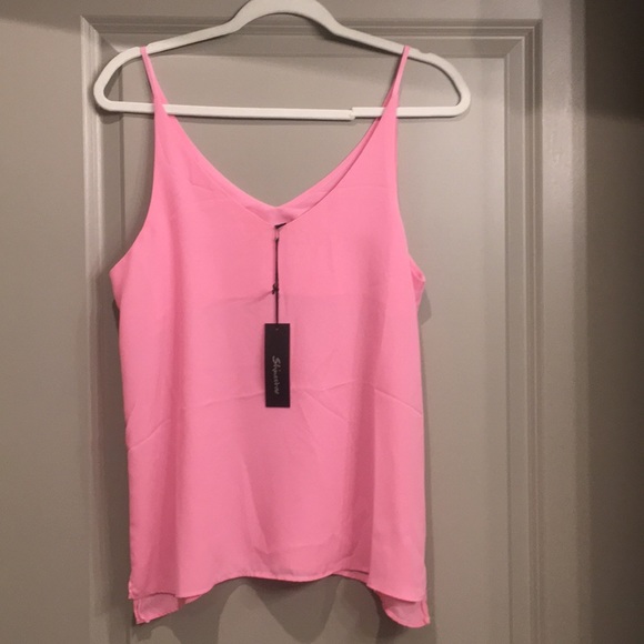 Pink Summer cami top - Picture 3 of 4